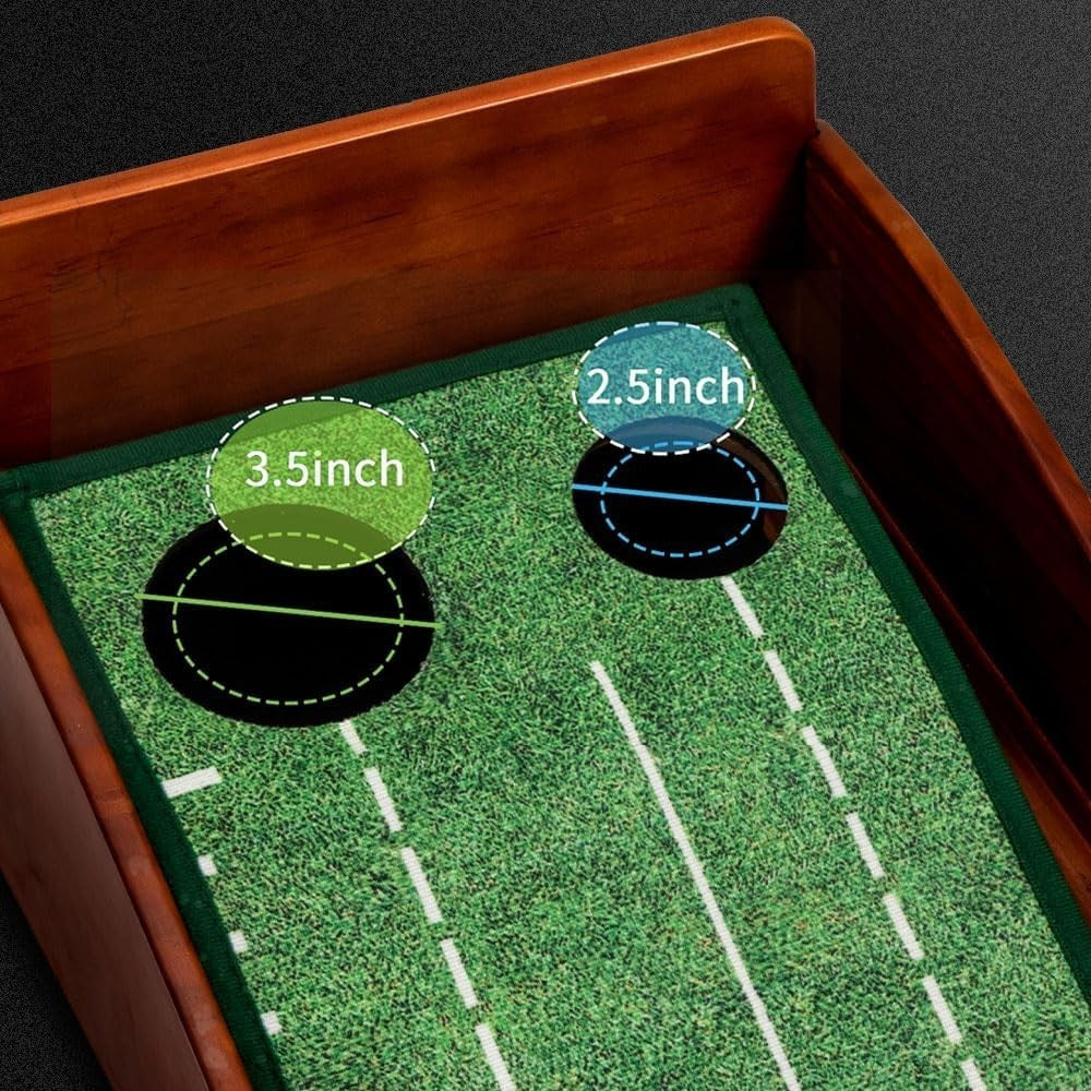 Indoor Putting Green Mat Auto Ball Return Professional Golf Practice Set