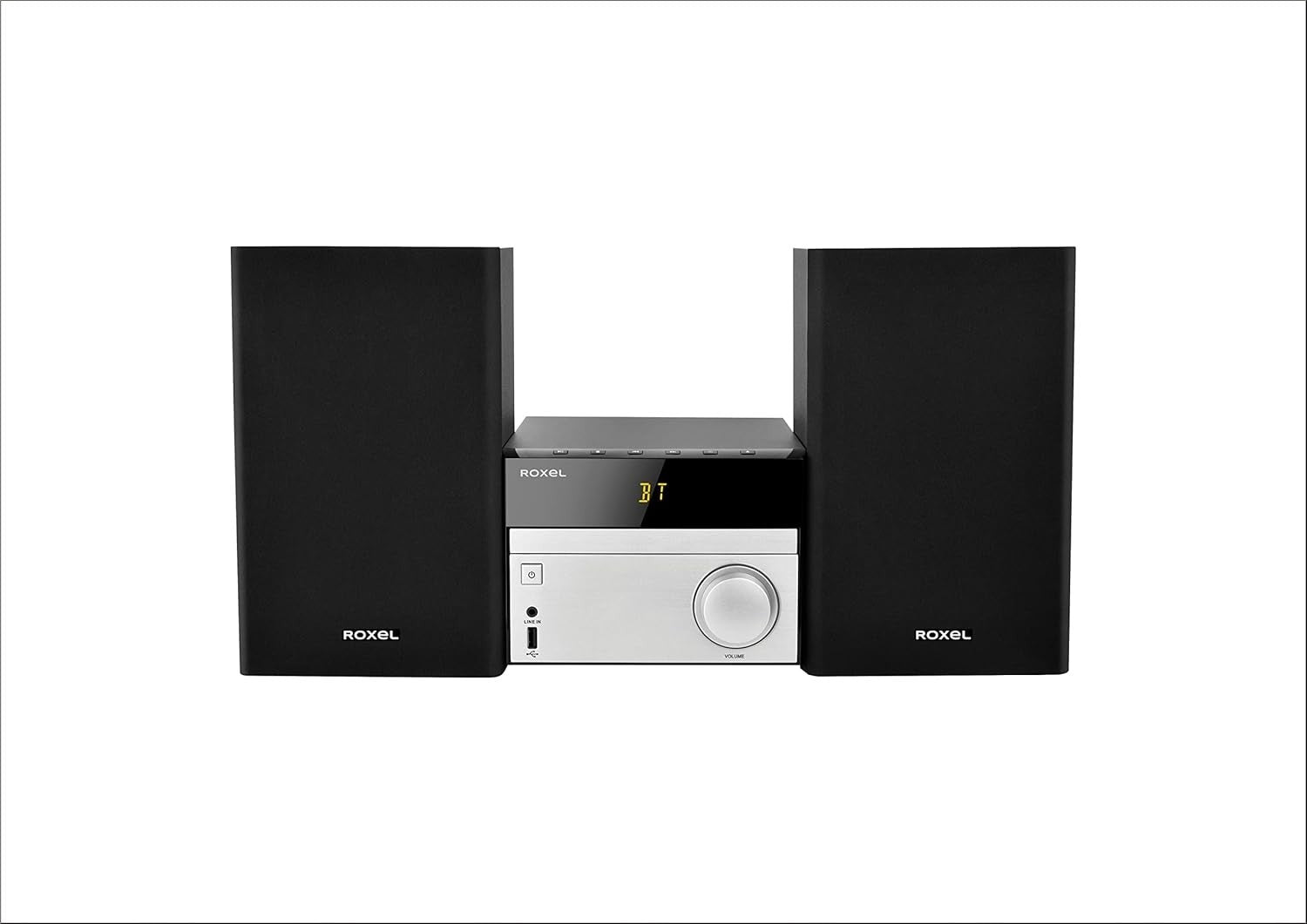 30W Bluetooth CD Hi-Fi System with DAB/DAB+, USB, FM & AUX Compact Stereo