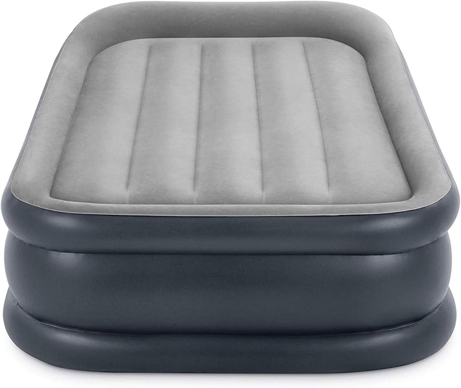 Twin Inflatable Air Mattress with Built-In Pump & Pillow 190x99x42cm