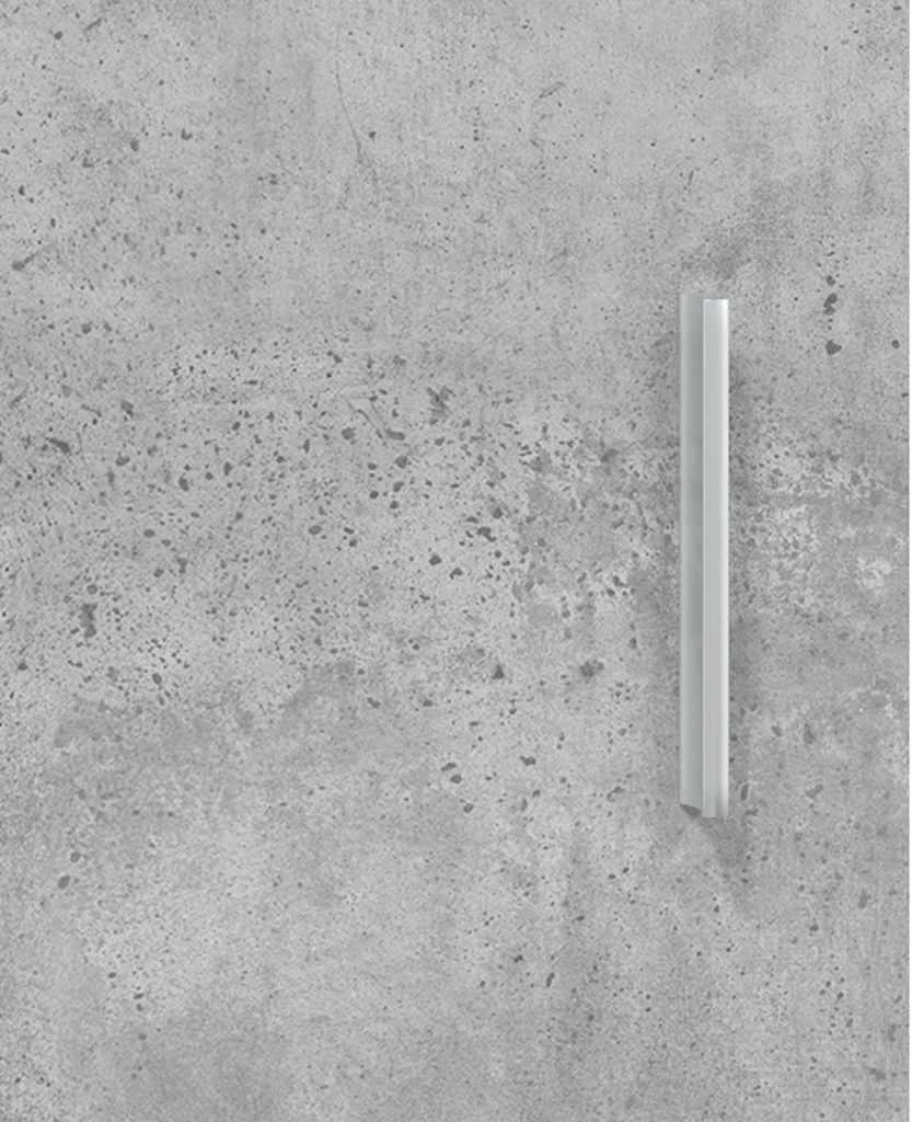 Concrete Grey Aquarium Stand with Storage & Sleek Modern Design 101x41x58cm