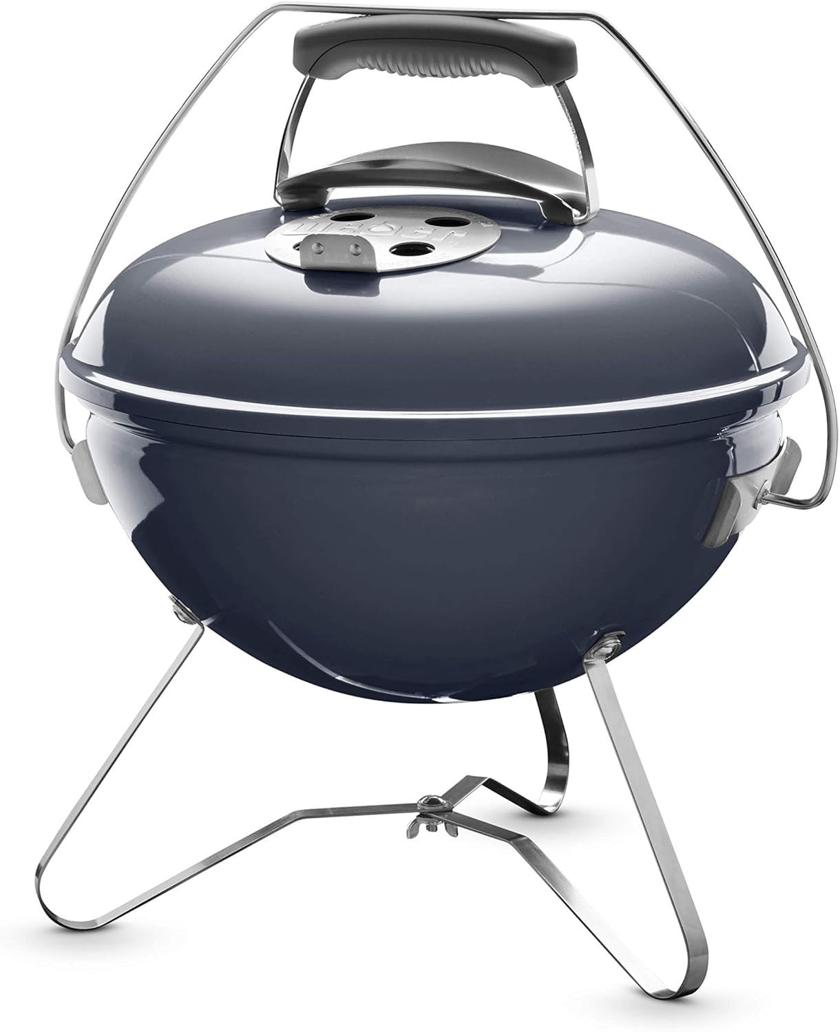 Portable Charcoal BBQ Grill 37cm Tuck-N-Carry Handle Outdoor Camping Garden