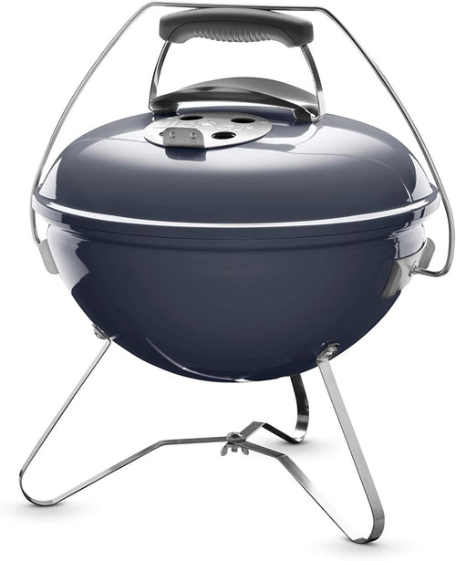 Portable Charcoal BBQ Grill 37cm Tuck-N-Carry Handle Outdoor Camping Garden