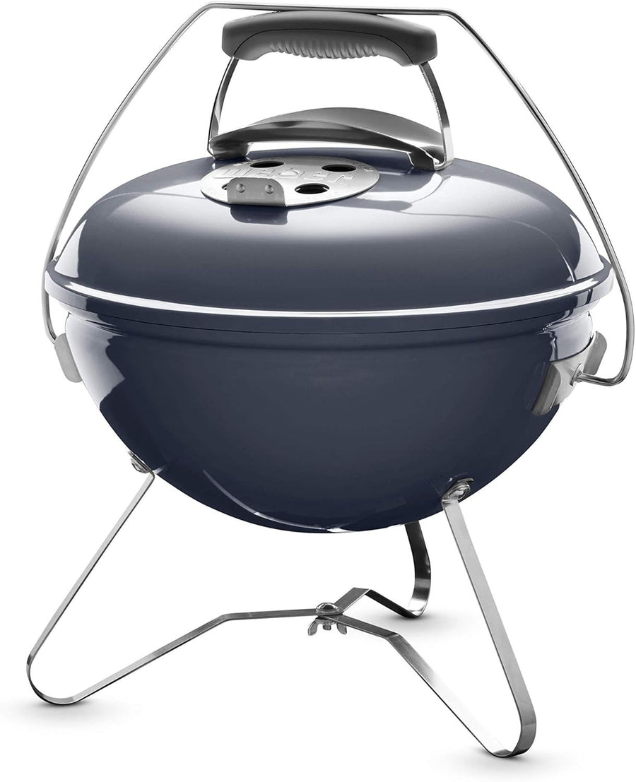Portable Charcoal BBQ Grill 37cm Tuck-N-Carry Handle Outdoor Camping Garden