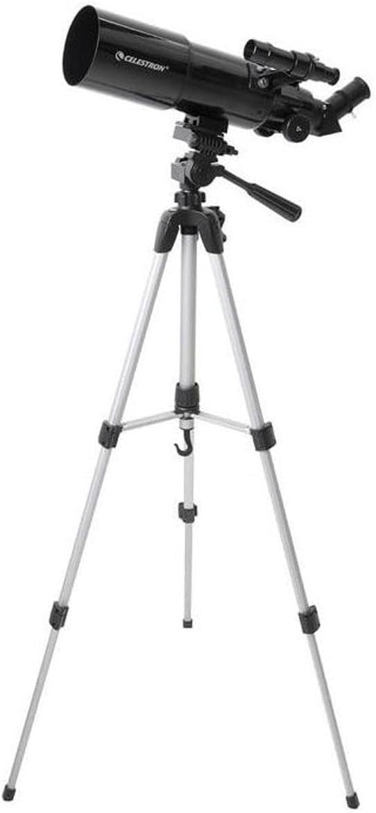 80mm Travel Scope with Smartphone Adapter & Backpack, Black
