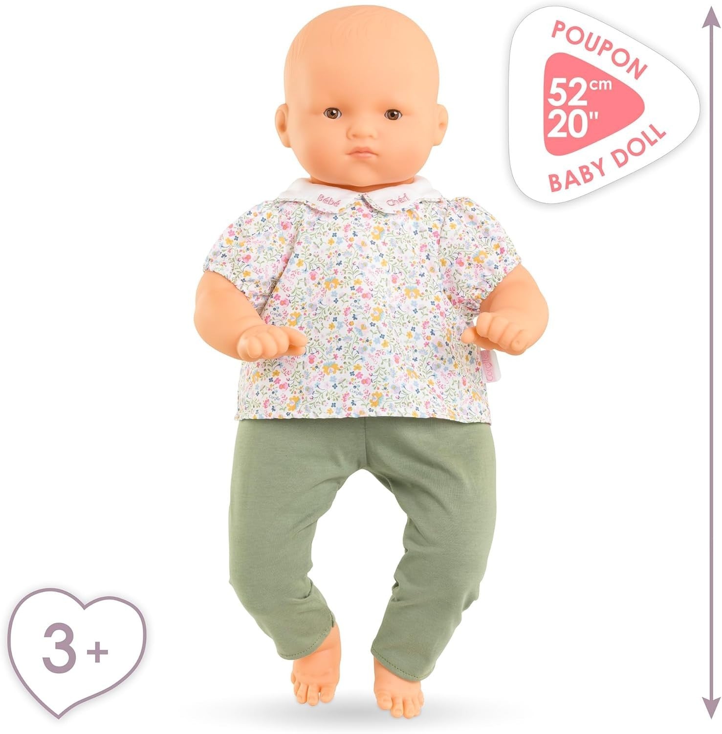52cm Soft Body Baby Doll Sleeping Eyes Vanilla Scent Toddler