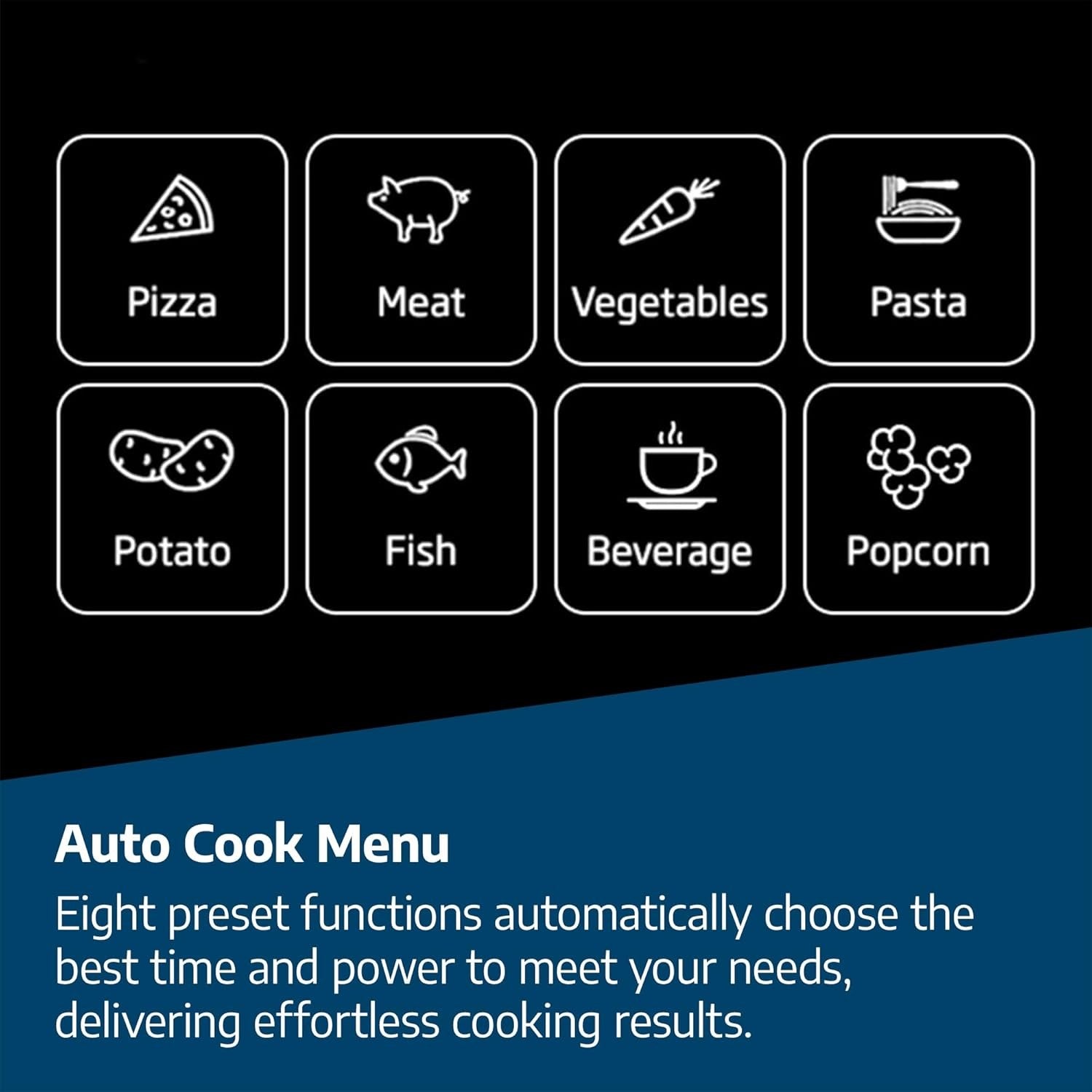 Beko Solo Microwave 20L Anthracite 800W, Touch Controls, Auto Cook