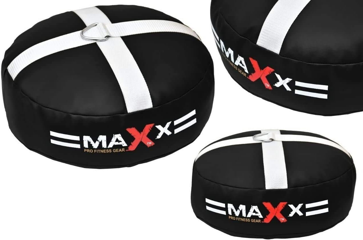 Heavy Duty Boxing Punch Bag 5FT Training Set Gloves Pads Chain