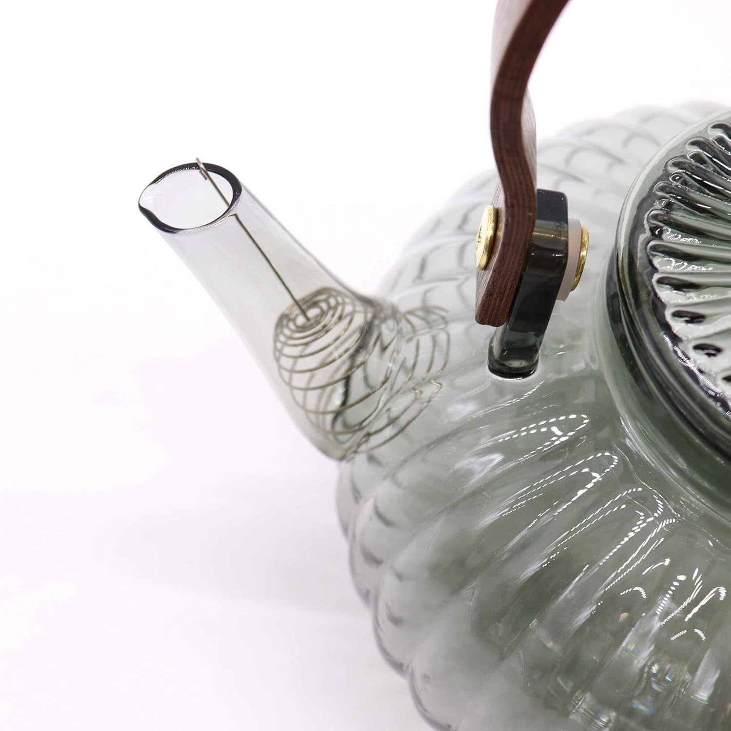 950ml Glass Teapot with Infuser Filters Stovetop Safe Loose Leaf Tea