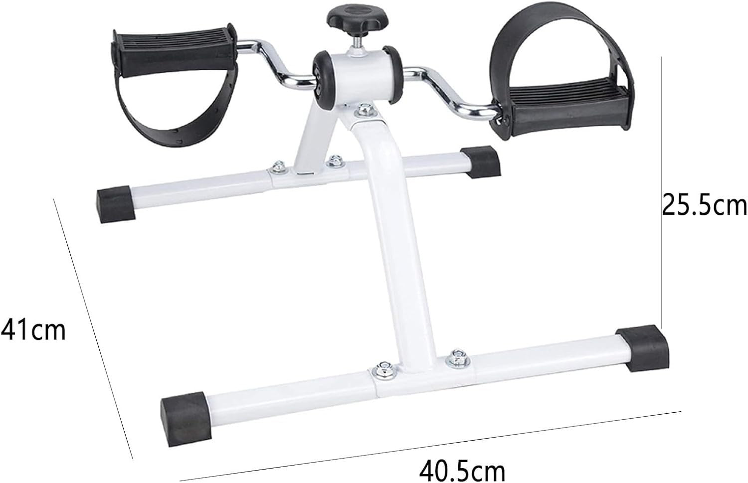 Under Desk Pedal Exerciser Adjustable Resistance Seated Arm Leg
