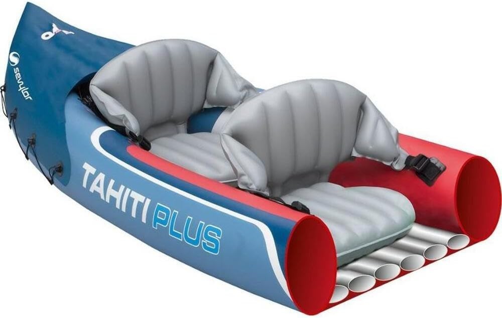 3 Person Inflatable Kayak Canoe PVC Foldable Boat w/ Backpack