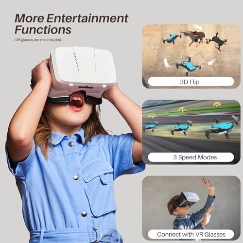 720P HD Mini Drone Foldable Quadcopter WiFi Camera Altitude Hold Blue