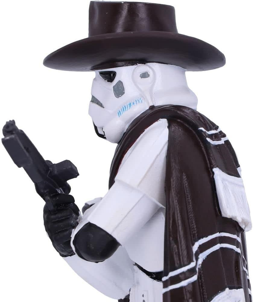 Cowboy Trooper Figurine 18cm Resin Western Style Collectible Home Decor Gift