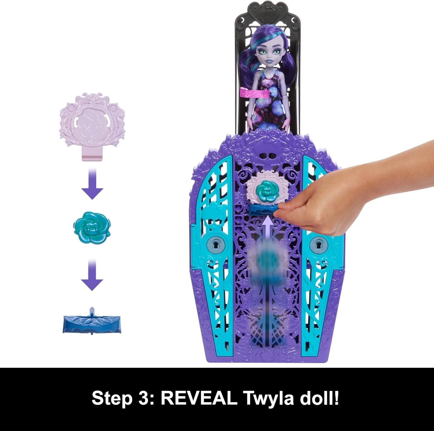 Mystery Reveal Fashion Doll Closet Set 19+ Surprises Tea Party