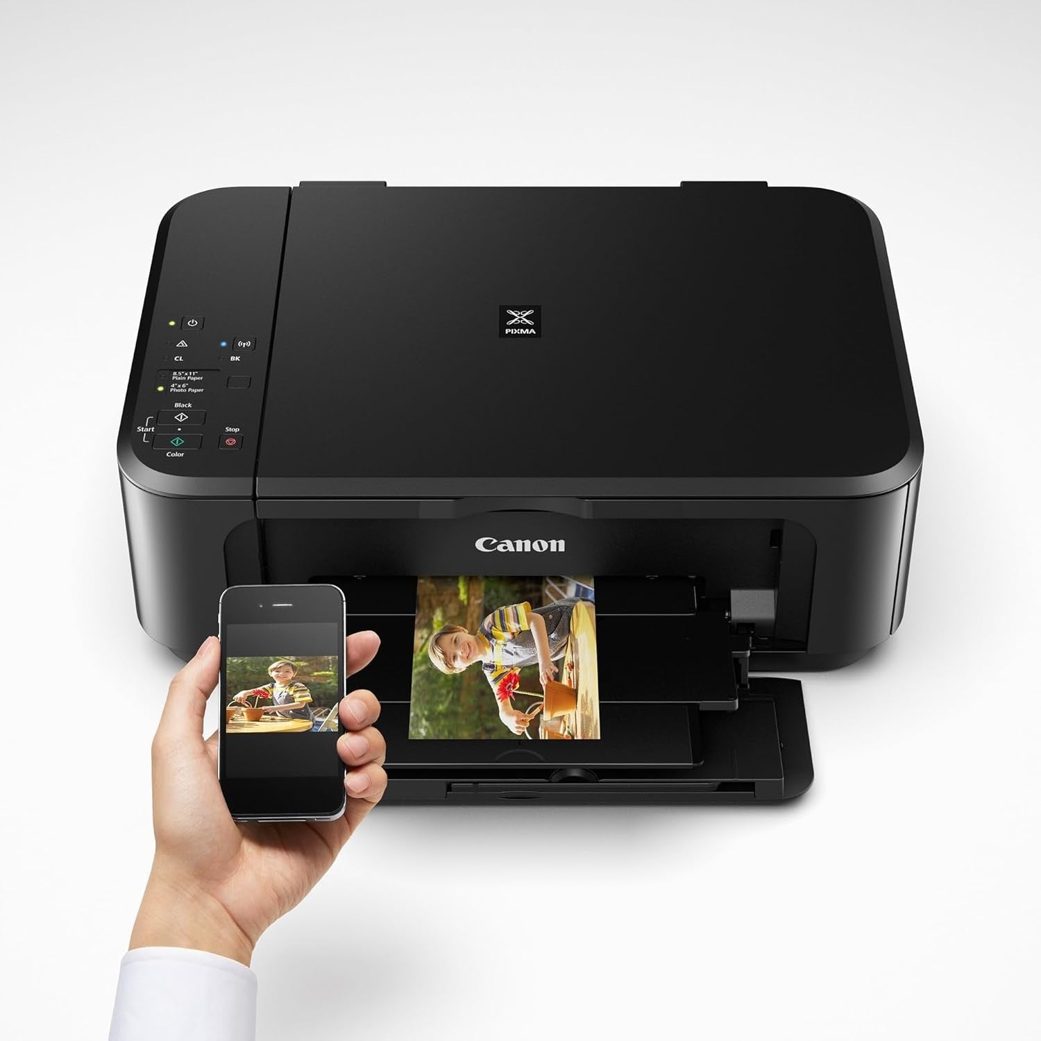 Wireless All-in-One Printer | Compact, Duplex, Mobile Printing, Black