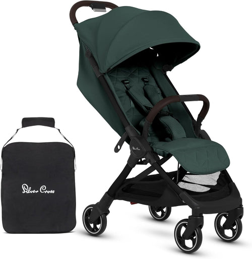 Compact Lightweight Travel Stroller One-Hand Fold Lie Flat Newborn–4Y 22kg