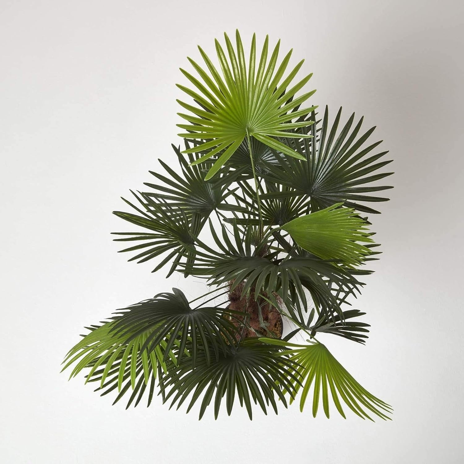 90cm Artificial Lady Palm Tree Rhapis Plant in Pot Indoor Home Office Decoration