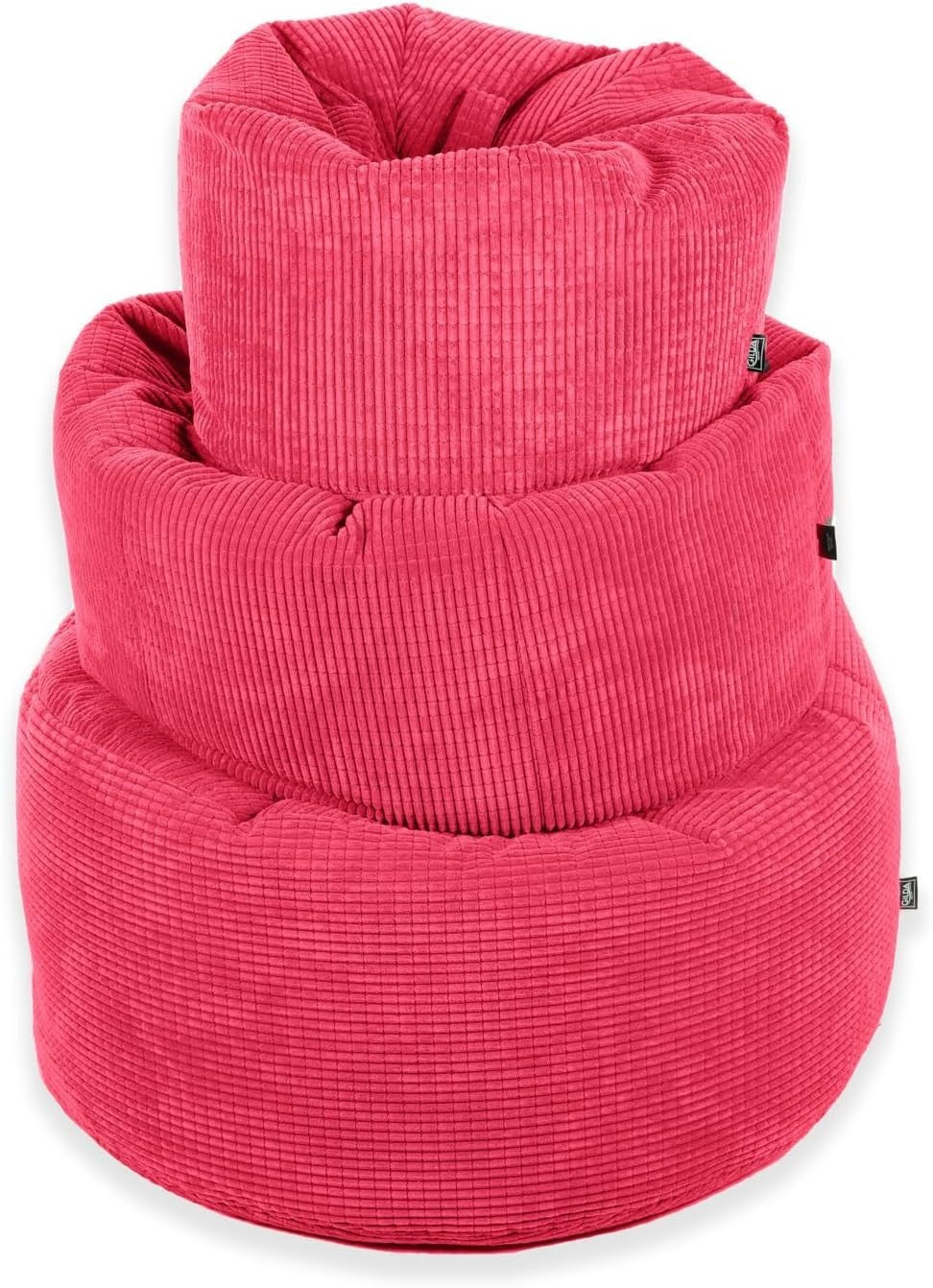 Giant Corduroy Bean Bag Chair Sofa Seat for Adults & Teens – Pink