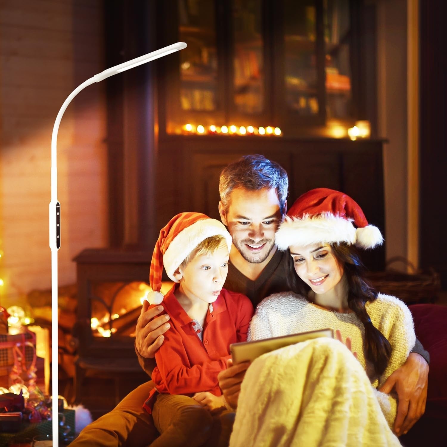 LED Floor Lamp Reading Light Remote Touch Control Dimmable Timer Modern