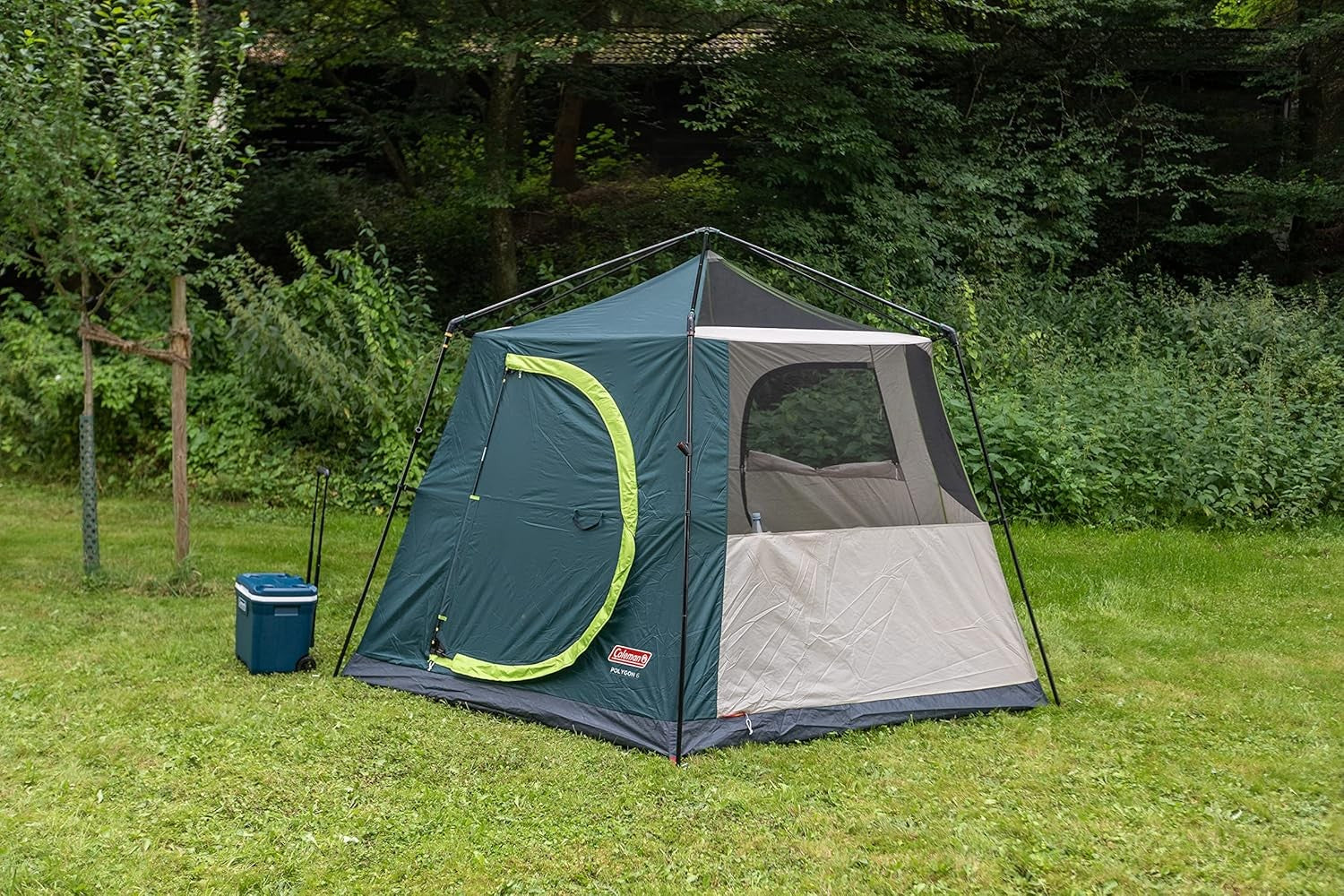 6 Person Family Camping Tent 360° View Waterproof Steel Pole