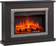 43" Freestanding Electric Fireplace with Remote & 2000W Heater Oak Finish