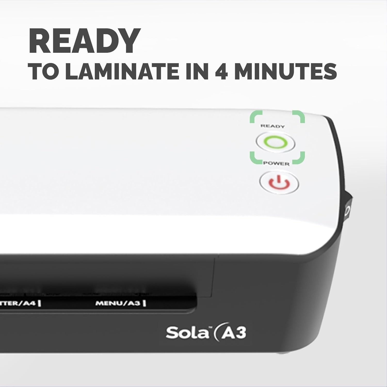 A3 Laminator Machine Jam Free Auto Shut Off Fast Warm Up 80–125 Mic