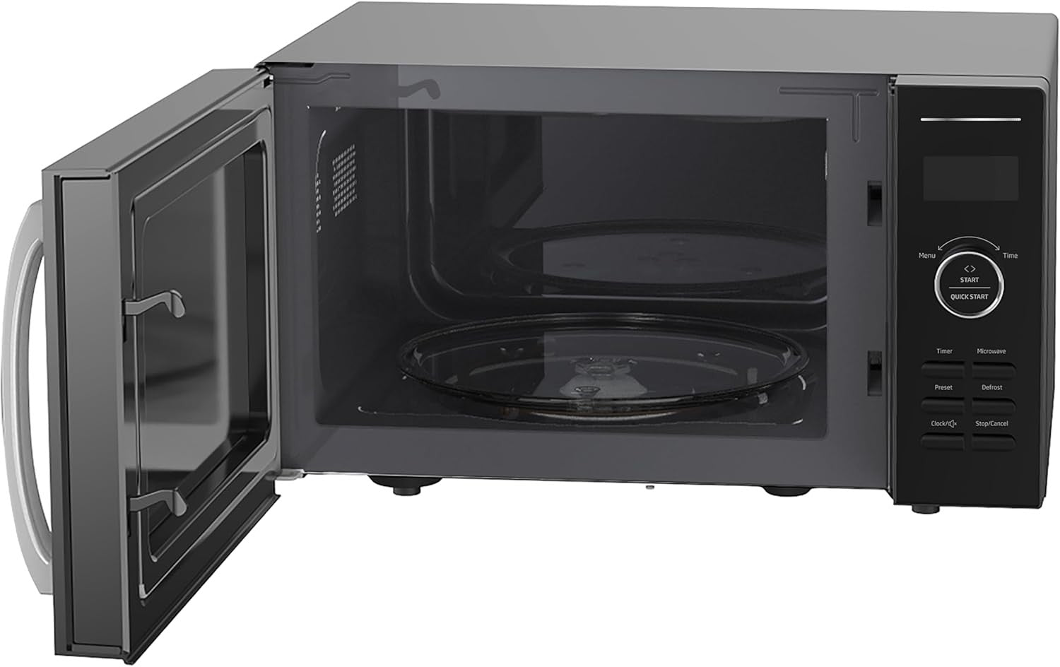 25L Microwave 900W Black Auto Cook & Defrost