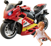 Electric Ride-On Toy Motorcycle with Sound & Light | Battery Powered Kids Bike