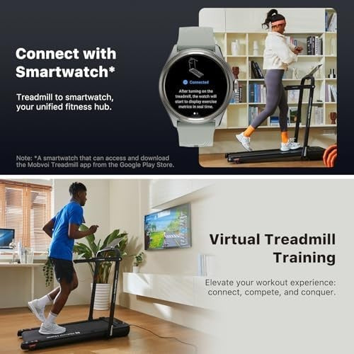 3-in-1 Foldable Treadmill Under Desk Walking Pad 12KM/H Home Gym