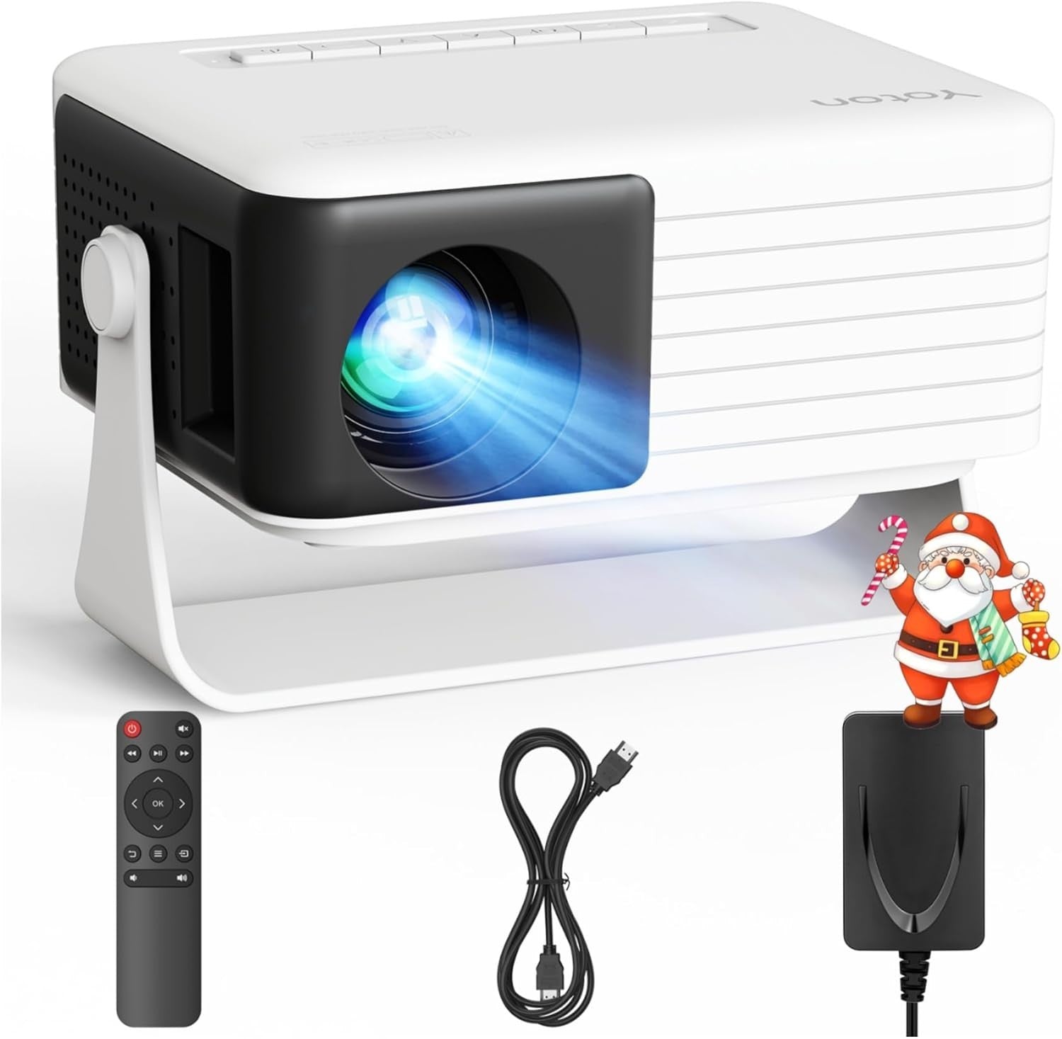 Mini 1080P Phone Projector 15000 Lumens Portable Home Cinema Pocket Size