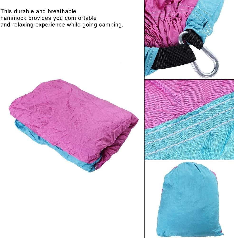 Double Camping Hammock with Tree Straps – 300kg Capacity, Lightweight & Portable
