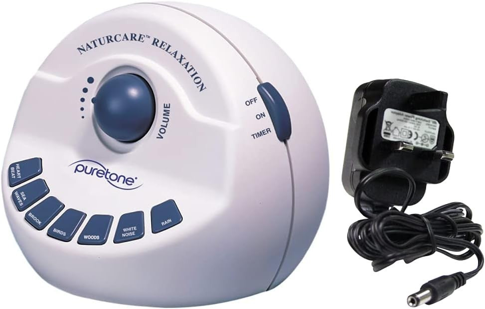 Tinnitus Relief Sound Machine White Noise Natural Sounds Sleep Aid Baby Adult
