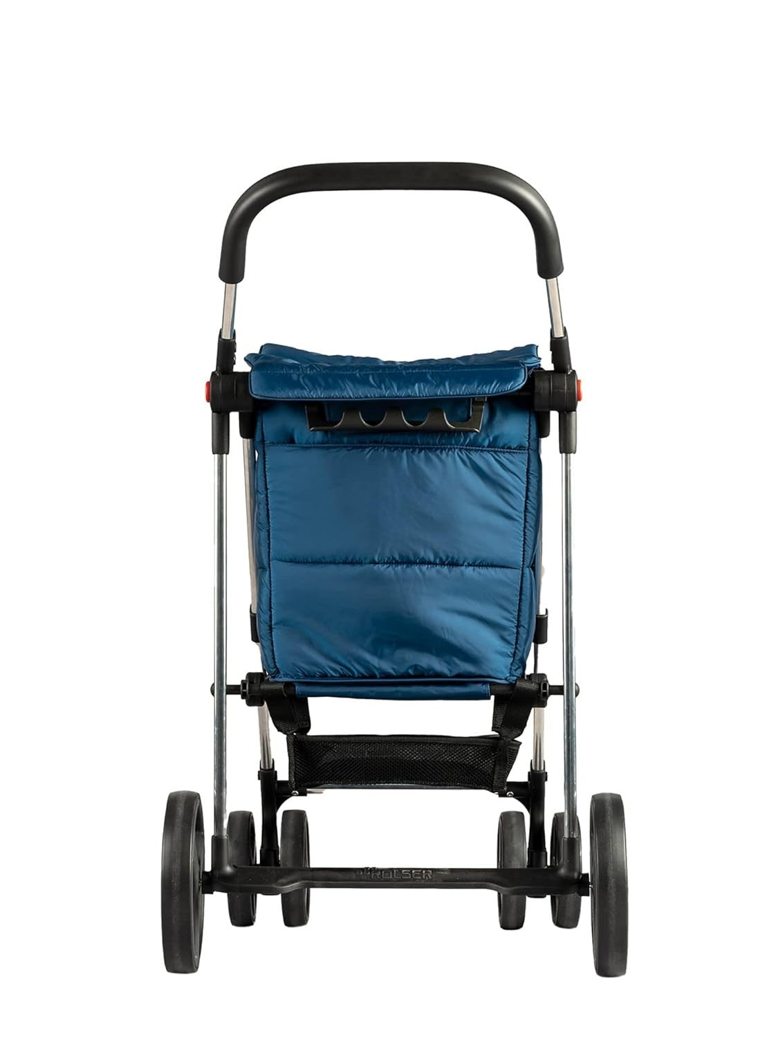 Foldable 4-Wheel Shopping Trolley Large Capacity Ergonomic Design Marino