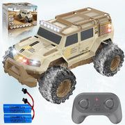 Amphibious 1:14 RC Car 4WD – Waterproof Off-Road Truck w/ LED Lights