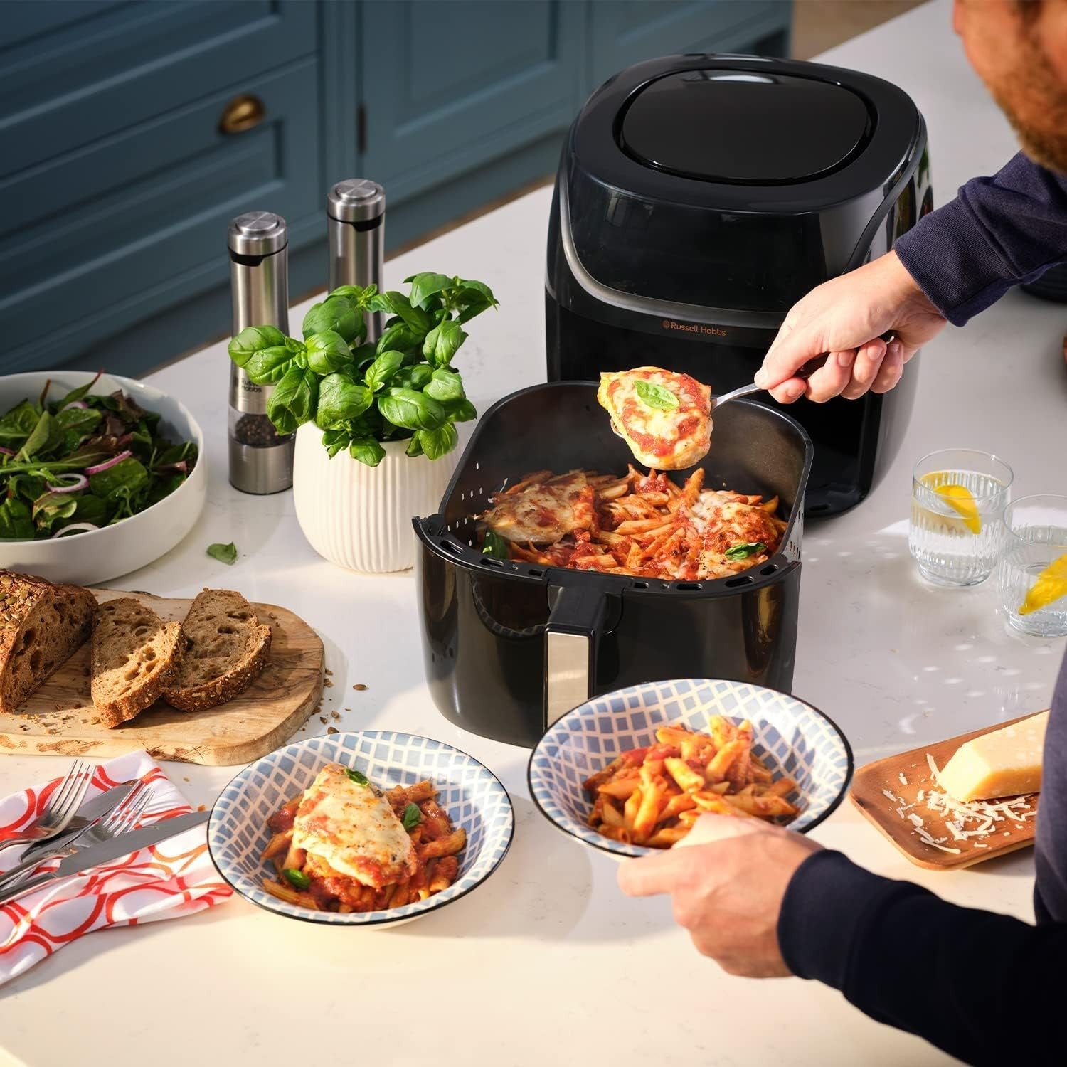 XXL 8L Digital Air Fryer | 10 Presets | Fast Healthy Cooking | 220°C Power