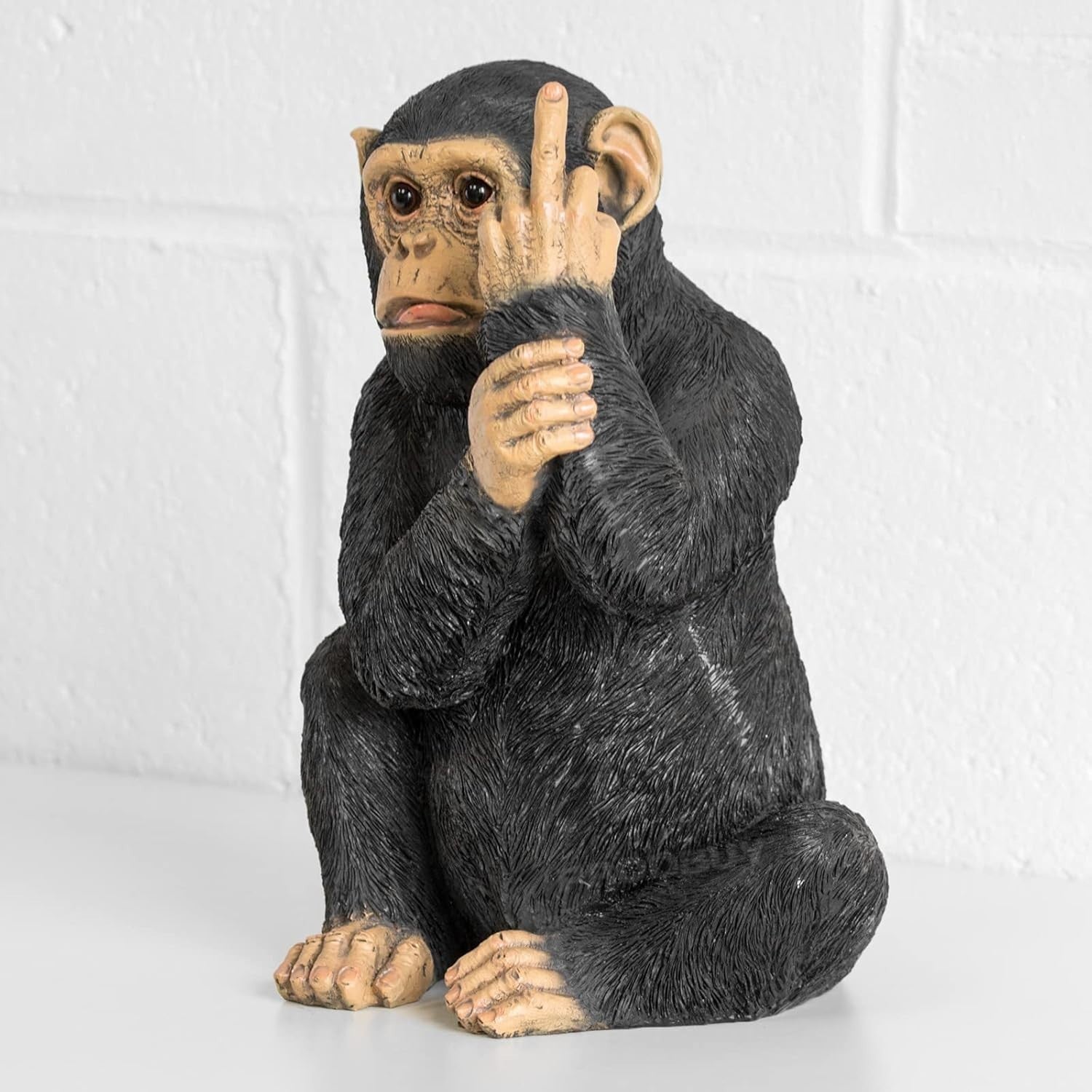 Large Rude Monkey Ornament Resin Statue Funny Home Decor Figurine Gift 30.5cm