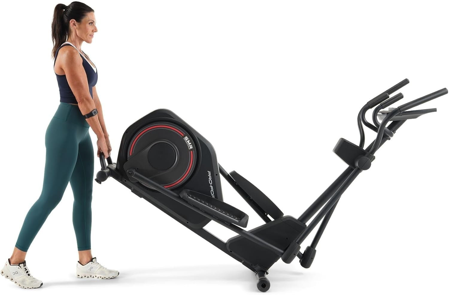 Elliptical Cross Trainer for Home Gym, 20 Resistance Levels, LCD Display
