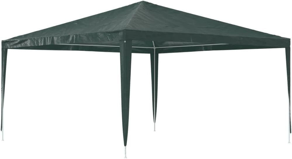 4x4M Green Outdoor Party Tent Gazebo UV & Waterproof PE Canopy Steel Frame