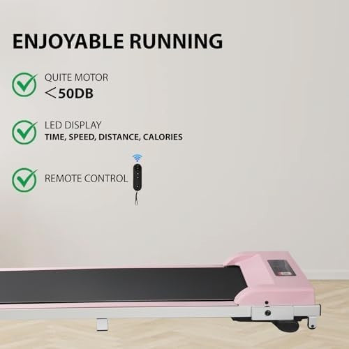 Under Desk Walking Treadmill – Incline, Remote & App Controlled