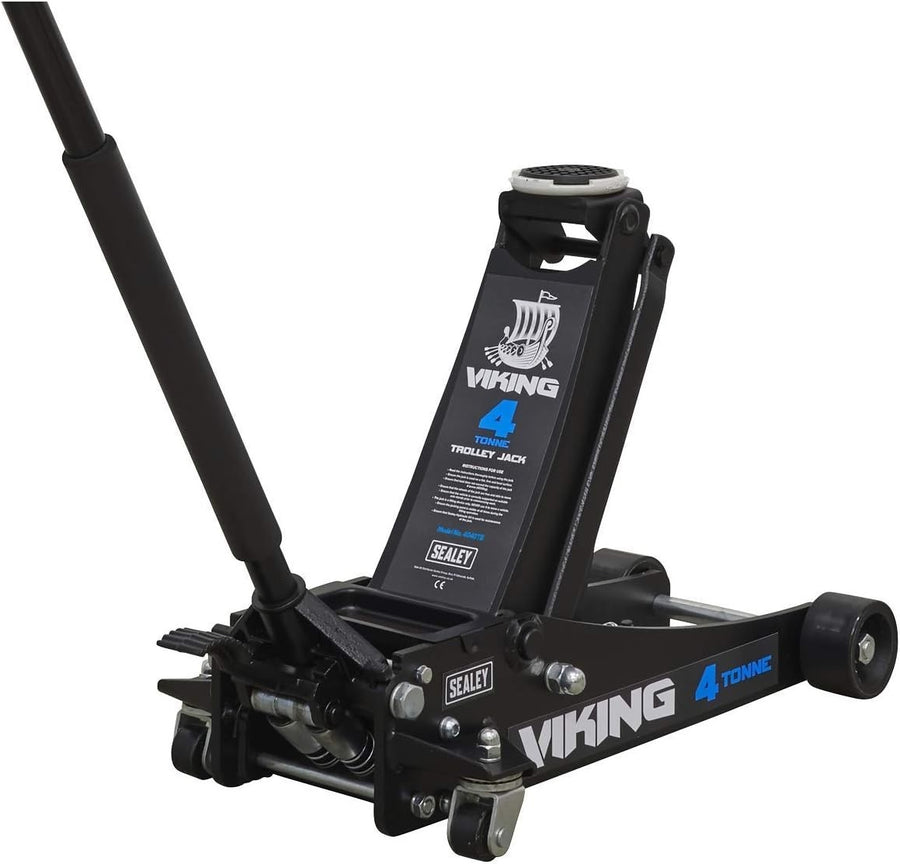 4 Ton Low Profile Trolley Jack Rocket Lift 100–533mm Heavy Duty Fast Lift Car