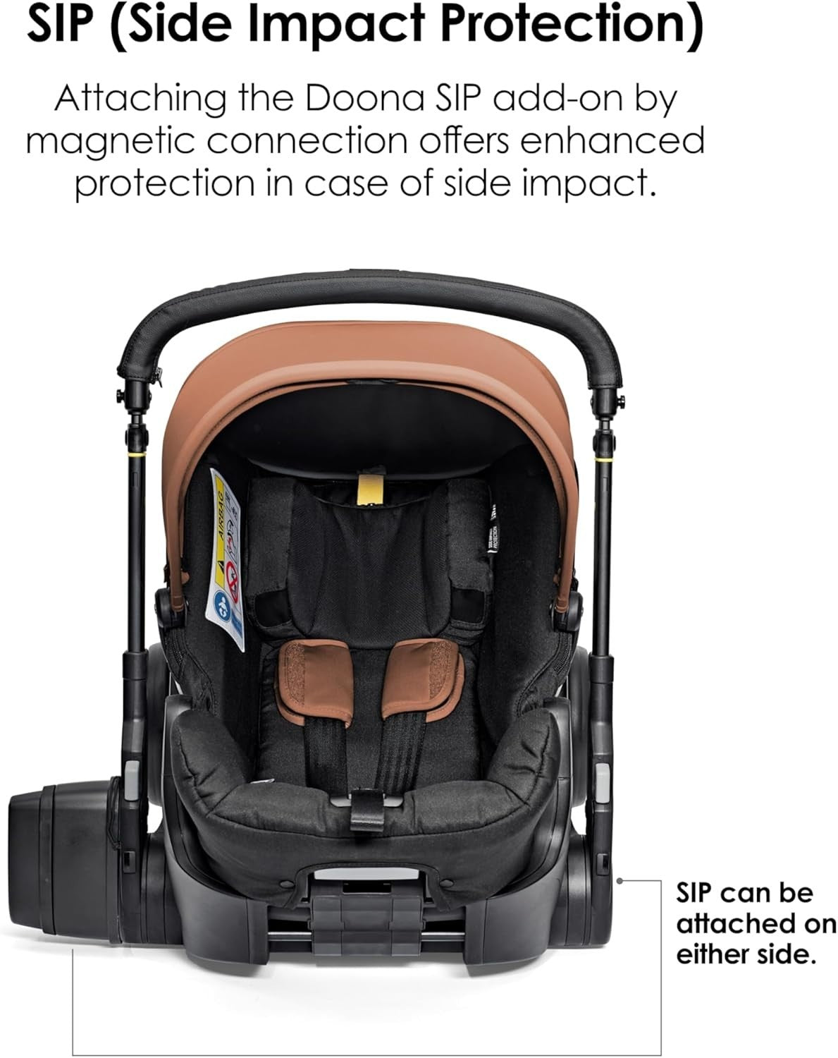 Convertible Baby Car Seat Stroller 0+ 3 Recline Travel System Terracotta