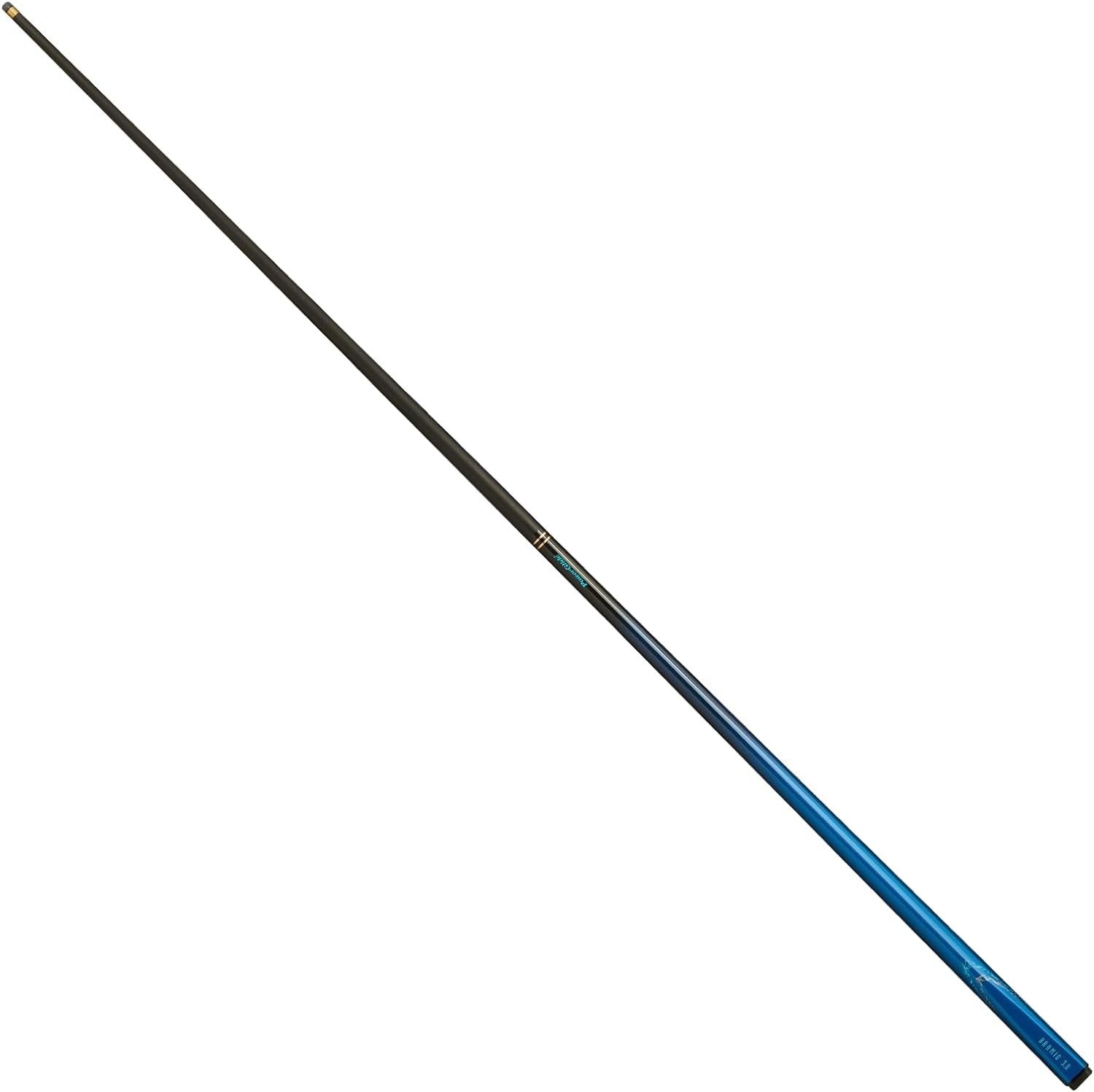 57" Composite Snooker Pool Cue 10mm Tip Carbon Fibre 2pc 18oz