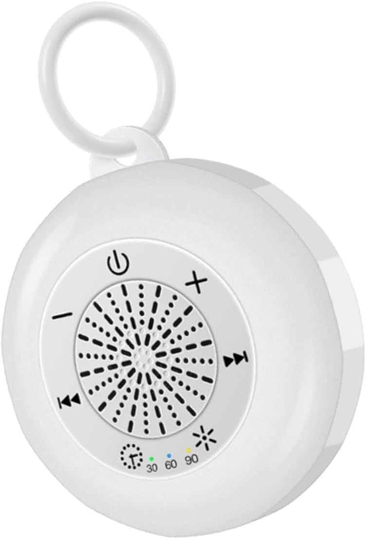 Portable White Noise Machine for Sleep | 22 Sounds, Night Light, 3 Timers