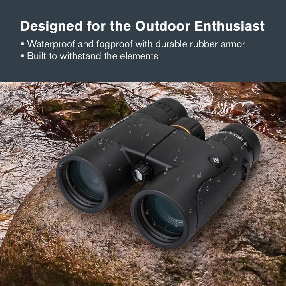 10x42 Waterproof HD Binoculars Outdoor Birdwatching Wide View Fog-Proof