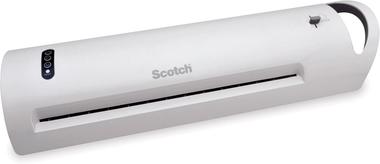 Extra Wide 13” Thermal Laminator 1-Min Warm-Up Fast Bubble-Free