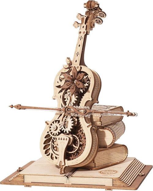 3D Mechanical Music Box Puzzle – Elegant Build, Nostalgic Sound Gift