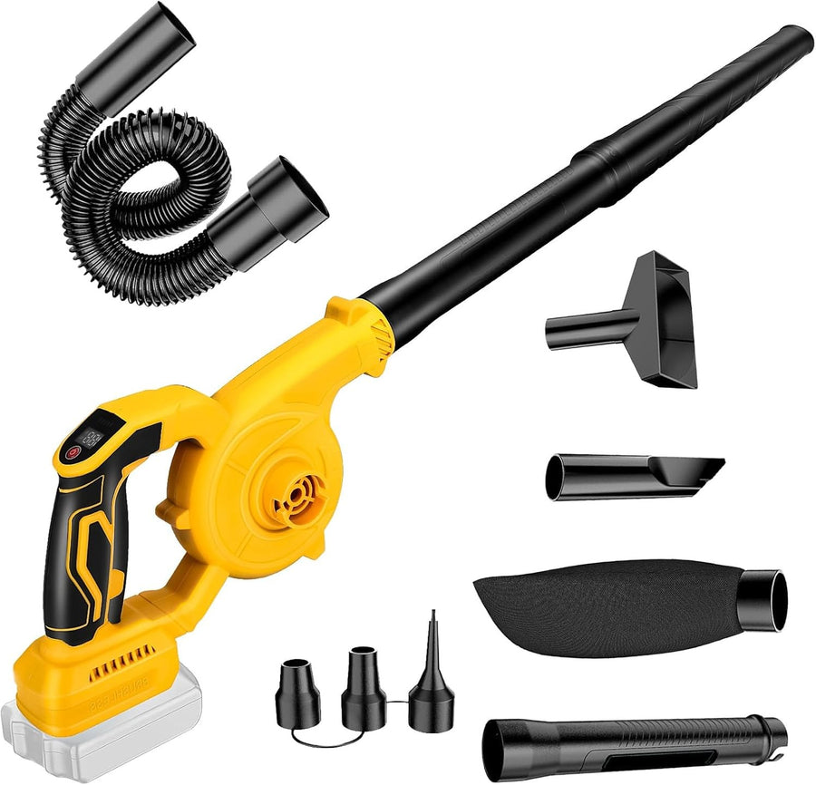 Cordless Leaf Blower 2-in-1 Vacuum 120CFM 230MPH Brushless Handheld