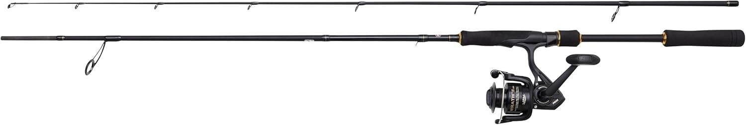 2.44M Sea Bass Spinning Rod & Reel Combo – Hard & Soft Lures