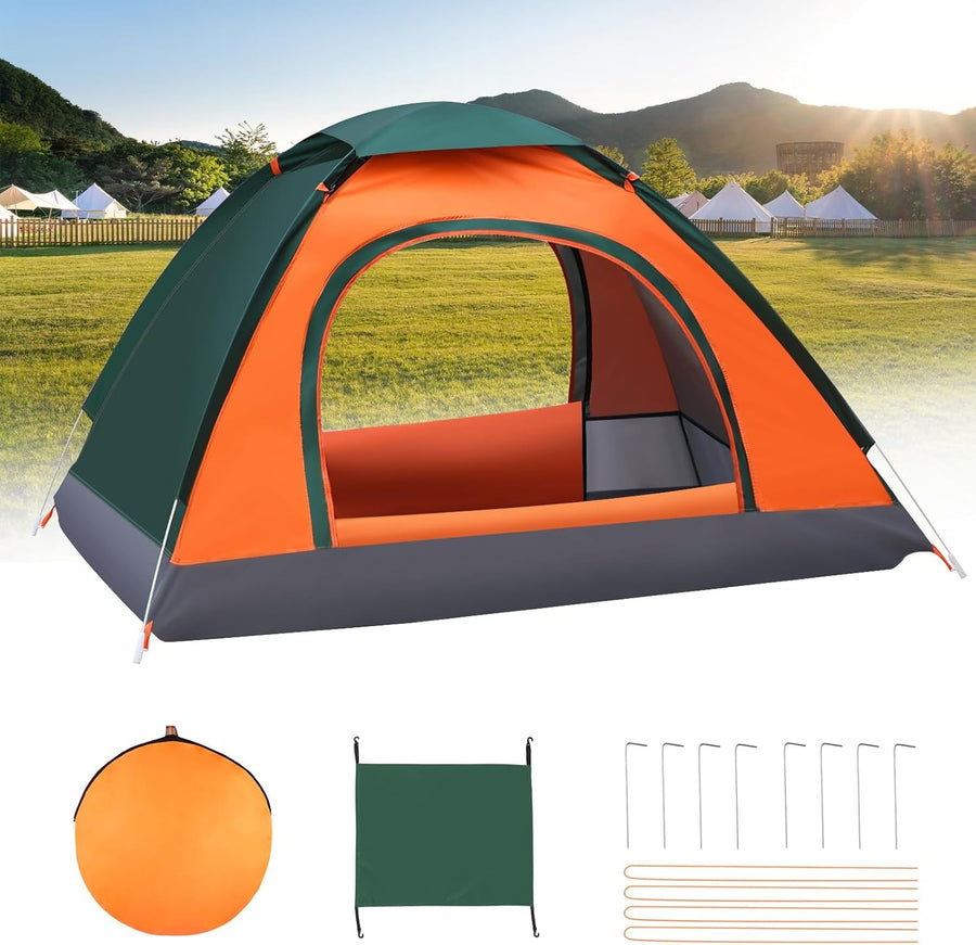 2-3 Man Automatic Pop Up Camping Tent Waterproof