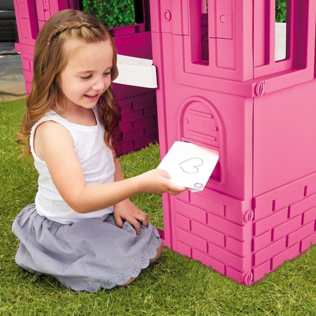 Kids Princess Cottage Playhouse Pink Indoor Outdoor House Age 2+