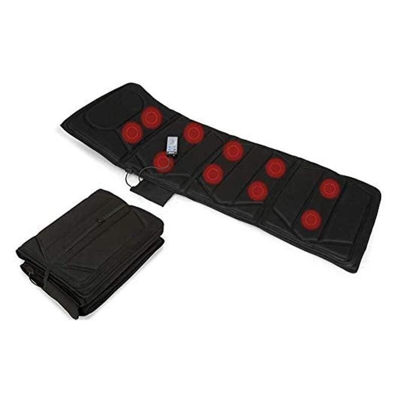 Full Body Massage Mat with Heat & Remote – 5 Modes Vibration Pad for Relaxation